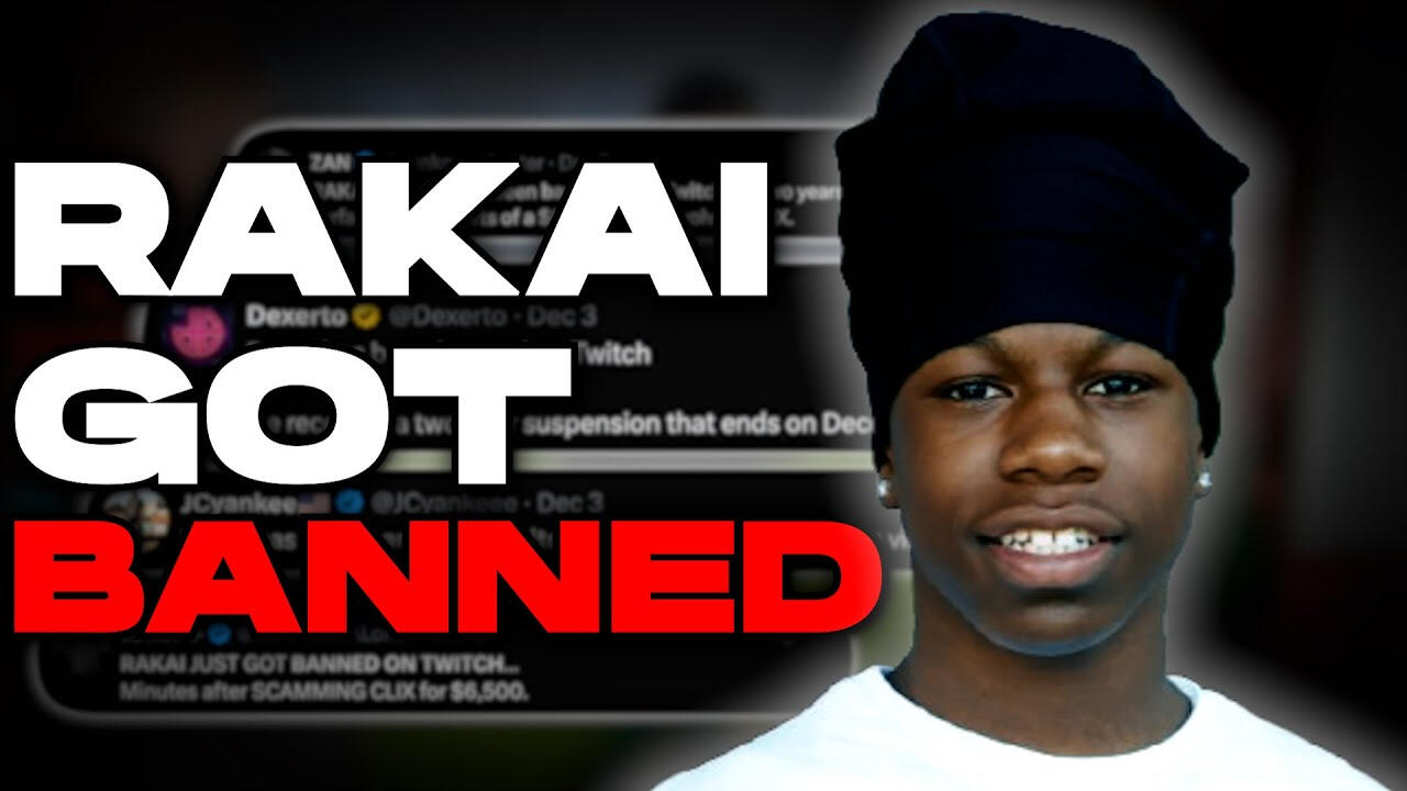 Kai Cenat Son Rakai Got Banned on Twitch